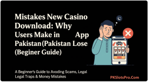 Mistakes New Casino App Users Make in Pakistan (Beginner Guide)