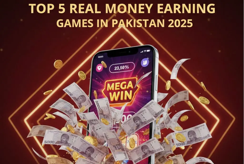 Top Real Money Earning Games in Pakistan