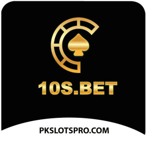Official 10s Bet casino app logo for PKSlotsPro Pakistan real money gaming review.