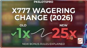 an infographic showing the headline x777 wagering change 2026